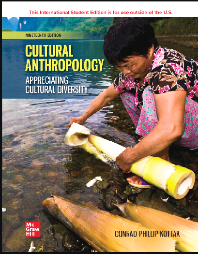 ISE Cultural Anthropology (19th Edition) - Orginal Pdf